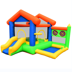 Maison de rebond <span class=keywords><strong>gonflable</strong></span> de 2024 Offres Spéciales et jeu de cible de fléchettes de piscine de fosse à balles avec le ventilateur - Product Image 6