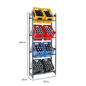 <strong>Drinks</strong> <strong>Crate</strong> Shelf 8 <strong>Crates</strong> Freestanding <strong>Crate</strong> Stand,<strong>Crate</strong> Rack <strong>Drinks</strong> Shelf, Water <strong>Crate</strong> Shelf, Beer <strong>Crate</strong> Shelf - Product Image 2
