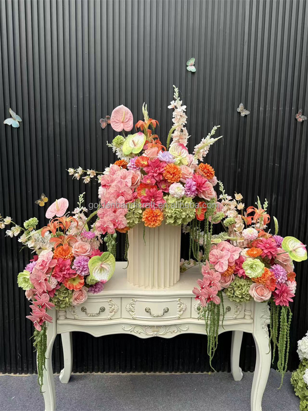 Customize High Quality Hot Pink Flower