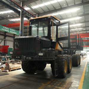Camión volquete de madera Grapple Log Crane Maquinaria forestal Forwarder Cargador telescópico Núcleo Equipo de manejo de materiales - Product Image 4