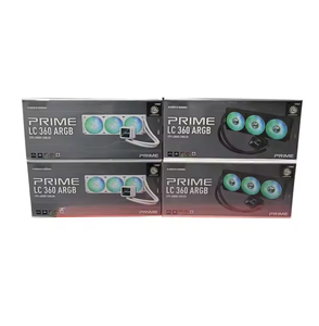 ซีพียูเย็น asetek ปั๊มของเหลวแม่เหล็กพัดลม4Pin สำหรับ PRIME III 360 RGB argh Water Cooling Coole CPU คูลเลอร์ asetek - Product Image 1