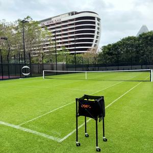 <span class=keywords><strong>Gazon</strong></span> de bricolage meilleure vente tapis <span class=keywords><strong>gazon</strong></span> <span class=keywords><strong>synthétique</strong></span> personnalisé court de tennis <span class=keywords><strong>gazon</strong></span> artificiel rose pour terrain de tennis de padel - Product Image 2