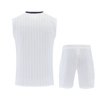 Ensemble de short et maillot de football sans manches pour jeunes, motif camouflage abstrait graffiti, séchage rapide, en polyester, personnalisable avec logo