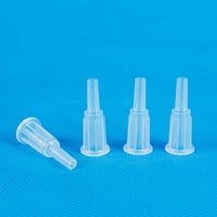Connecteur de seringue en plastique avec embouts d'aiguille de distribution et adaptateur Luer Lock pour une connexion facile de la seringue