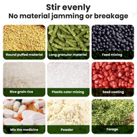 Nouveau mélangeur d'alimentation de volaille en acier inoxydable broyeur de grains Machine moulin d'alimentation animale vente au détail usine de fabrication à usage domestique nouveau moteur