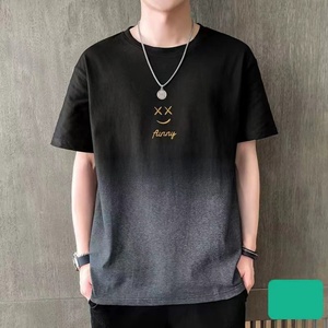 High Quality Cotton Summer Custom LOGO Print T-shirt Men's Blank Plain T Shirts Premium Cotton 210gsm t Shirt - Product Image 3