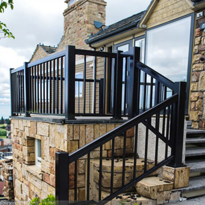 Yeni stil DIY yüklemek için alüminyum korkuluklar güverte Pickets korkuluk ve çit balkon - Product Image 4