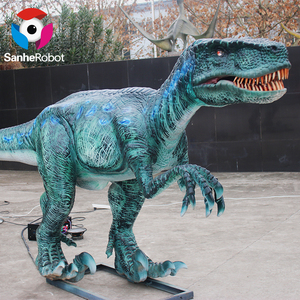 Dinosaur Park Life Size Raptor Animatronic Dinosaur <span class=keywords><strong>Velociraptor</strong></span> a la venta - Product Image 2