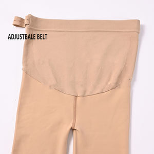 Collants <span class=keywords><strong>de</strong></span> <span class=keywords><strong>grossesse</strong></span> pour femmes, hiver, doublure en polaire transparente, taille haute, extensible - Product Image 4