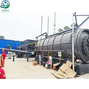 Model NP-2800*6600 Pyrolysis Distillation Tyres Reactor Types for Sale