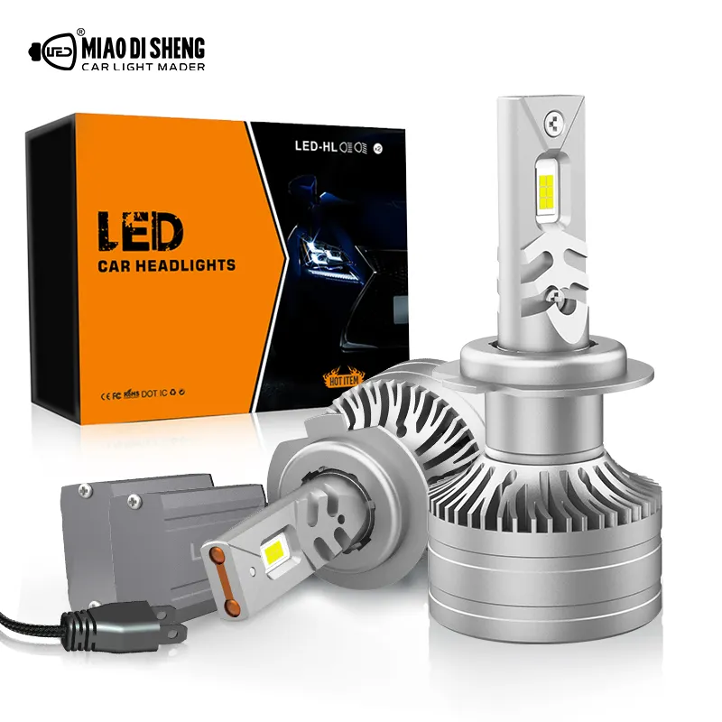 Miaodisheng Factory 200W 9005 led headlight bulb 12V 6000K natural white bombillos led h4 wholesale 20000Lm h7 led headlight