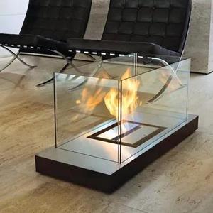 <span class=keywords><strong>Cheminée</strong></span> Bioéthanol Design Panneau <span class=keywords><strong>pour</strong></span> Salon avec Outil d'Extinction - Offre Spéciale - Product Image 6