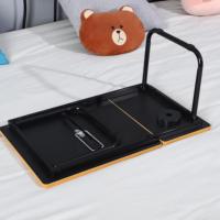 Support réglable pour ordinateur, Table de bureau, PC Portable, pour ordinateur Portable, avec gobelet, pour lit, pouces