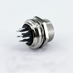 Conector de Aviación GX12, Tipo Butt-Joint, de 6 a 10 Pines, Material de Contacto de Cobre - Product Image 2