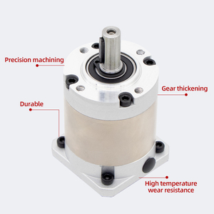 Motorreductor UMOT de 24 V CC, <span class=keywords><strong>Nema</strong></span> 17, <span class=keywords><strong>Nema</strong></span> <span class=keywords><strong>23</strong></span>, Alto Torque, Baja Velocidad, Caja de Engranajes Planetaria, Reductor de Velocidad 1:4 a 1:210 - Product Image 6