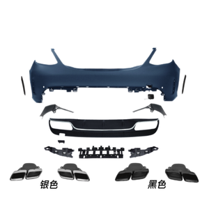 Kit carrosserie <span class=keywords><strong>de</strong></span> haute qualité pour <span class=keywords><strong>Mercedes</strong></span>-Benz <span class=keywords><strong>Classe</strong></span> <span class=keywords><strong>C</strong></span> W205 Facelift AMG C63, installation facile par vis, <span class=keywords><strong>crochet</strong></span> <span class=keywords><strong>de</strong></span> <span class=keywords><strong>remorquage</strong></span> - Product Image 5