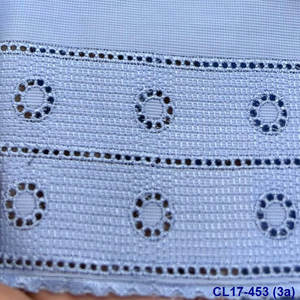 Tela de encaje Lisami Trend Light Polish Antiku para hombre, tela de algodón suizo con flores de voile africano para hombre - Product Image 4