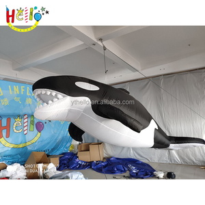 Ballena inflable gigante de tiburón inflable modelo de animales del océano - Product Image 5