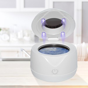Nouveaux produits Nettoyeur à <span class=keywords><strong>ultrasons</strong></span> pour prothèses dentaires 45 kHz Mini nettoyeur à <span class=keywords><strong>ultrasons</strong></span> portable pour appareil dentaire Machine à laver pour aligneur dentaire 200 ml - Product Image 6