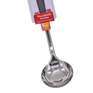 Cuchara de acero inoxidable de gran tamaño y alta resistencia para uso en la cocina. - Product Image 2