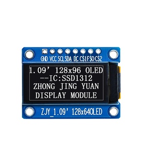 Módulo de Pantalla OLED Monocromática de 1.09 Pulgadas 64x128, Pantalla OLED con Interfaz SPI SSD1312 y Placa Controladora PCBA - Product Image 1