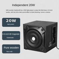 Yeni tasarım Soundbar ses amplifikatörü sineması hoparlör akıllı Tv müzik Surround ev sinema sistemi ses çubuğu Subwoofer ile