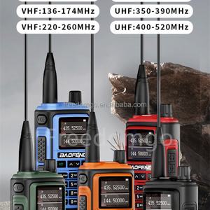 For BF-17M UHF VHF Six Band 5W High Power Two Way Radios English Handheld <b>Walkie</b> <b>Talkie</b> 999 Channels IPX-1 Water Resistant - Product Image 6