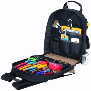 Bolsa de Herramientas Original de Fábrica BSCI, Marca CLCtool, con Soporte para Casco, Mochila Resistente con Carga USB E-Charge - Product Image 2