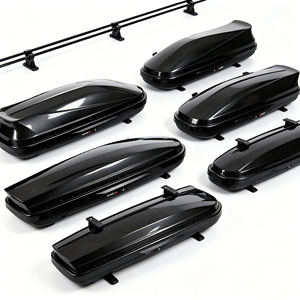 Boîtes <span class=keywords><strong>de</strong></span> <span class=keywords><strong>toit</strong></span> universelles pour SUV, ouverture double latérale, design étendu en ABS, capacité 300L-900L, pliables, étanches, en plastique - Product Image 5