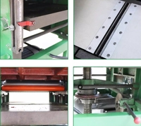 Raboteuse-Dégauchisseuse Combinée 260 mm pour Bois, Perceuse à Colonne et Défonceuse Multifonctionnelle de Table