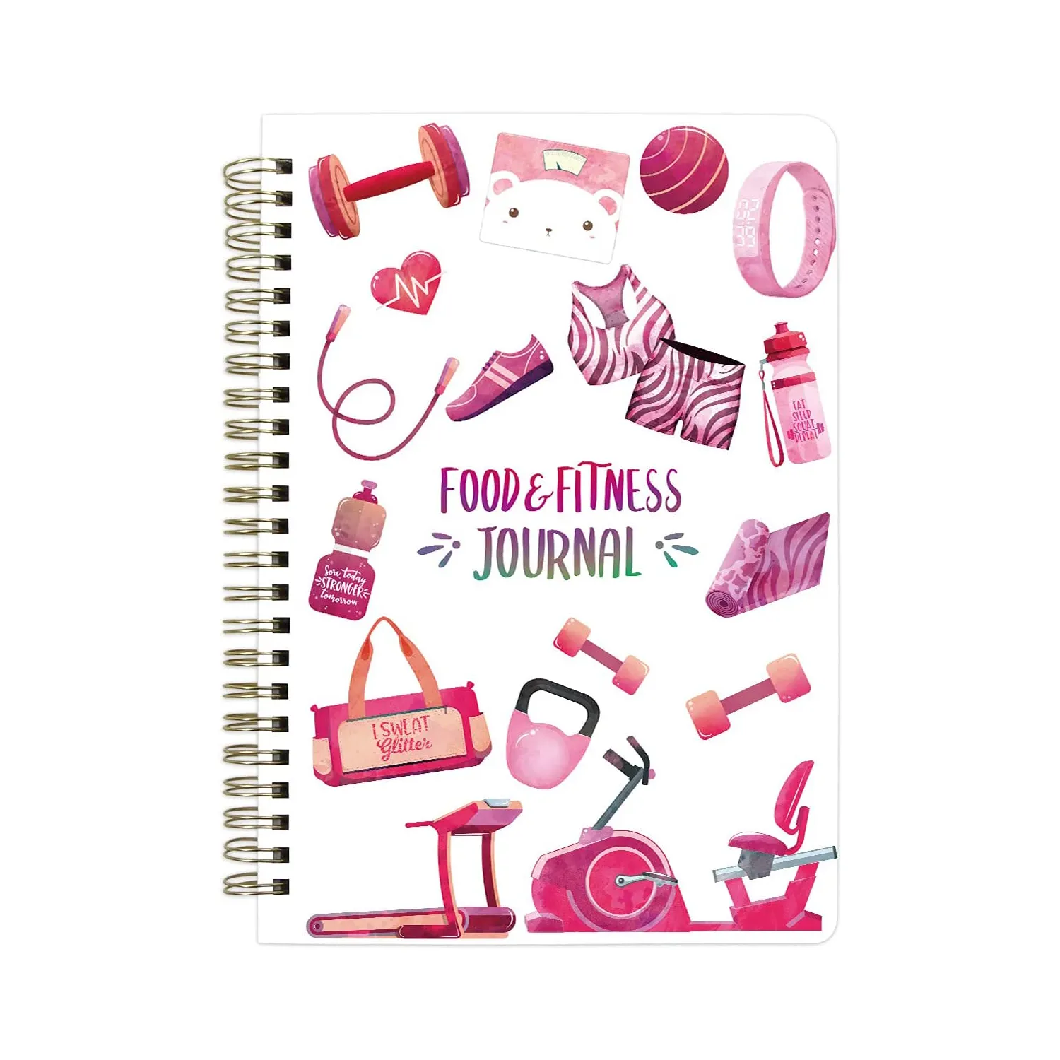 Fitness Fitness Planner New ProductJournals Fitness Notebook Workout Log Gym Journal Tracker Exercise Log Book for Men And Women