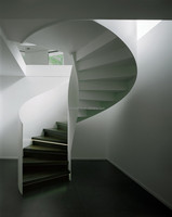Escalier en colimaçon extérieur Y L en vente flash, surface noire, facile à installer, escalier rotatif