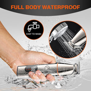 5 in1 Rechargeable Hommes Tondeuses Rasoir Électrique Rasoirs Sans Fil Corps Visage Barbe Toilettage Ensemble - Product Image 4