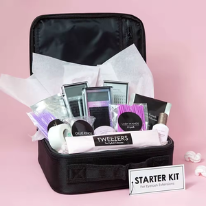 Individuelles Logo Fadvan Wimpernverlängerung Schulungsset Augen-Wimpern-Kit Wimpernset Kundenspezifisches Set für Wimpern-Make-up-Tools Salon-Tasche Wimpern-Kits - Product Image 3