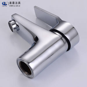 Grifo de lavabo Chen Lu Jie Ju, monomando, con válvula de cerámica, de acero inoxidable, para montaje en encimera - Product Image 3