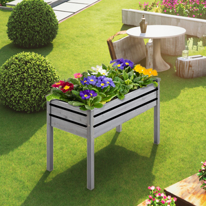 Jardinière <span class=keywords><strong>en</strong></span> bois d'extérieur Treillis Lit de <span class=keywords><strong>jardin</strong></span> surélevé <span class=keywords><strong>Eden</strong></span> Lit de plantation - Product Image 2