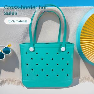 Fabriek Outlet Cross-Border Eva Strandtas Multifunctionele Opslag Handtas Grote Capaciteit Vrijetijdsreizen Diy Hole - Product Image 1