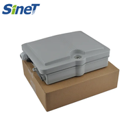 SINET nouveau matériau ABS fibre optique boîte de Distribution 4 noyaux 8 16 24 ODF avec fibre sieste pour FTTH