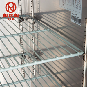 घर और वाणिज्यिक फ्रीजर के लिए हटाने योग्य डिवाइडर के साथ भारी शुल्क तार फ्रिज शेल्फ आयोजक - Product Image 5