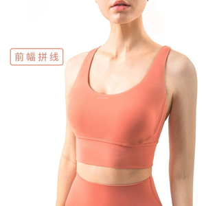 Nouveau soutien-gorge <span class=keywords><strong>de</strong></span> yoga Lulu 3D pour femme, dos élégant, <span class=keywords><strong>sous</strong></span>-vêtement <span class=keywords><strong>de</strong></span> sport Lulu, soutien-gorge <span class=keywords><strong>de</strong></span> course antichoc froncé, hauts <span class=keywords><strong>de</strong></span> sport pour la gym - Product Image 2