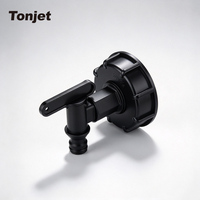 Robinet de vidange de réservoir d'eau vanne IBC étanche S60 * 6 mais adaptateur maison jardin arrosage raccord rapide filetage connecteur de robinet