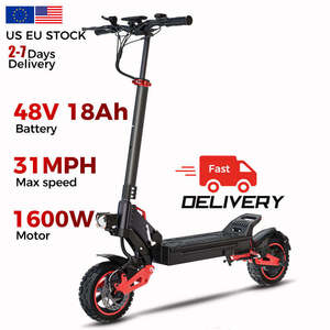 สกู๊ตเตอร์พับได้รุ่นล่าสุดปี 2026 มอเตอร์ 1600W ยางกว้างทรงพลัง 2 ล้อ สำหรับผู้ใหญ่ รุ่น YHKJ02 - Product Image 6