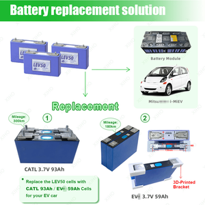 Batterie lithium-ion NMC XIHO CATL 93Ah SVOLT 90AH pour Mitsubishi Imiev Outlander Citroën C-Zero <span class=keywords><strong>Peugeot</strong></span> Lon, mise à niveau de batterie - Product Image 2