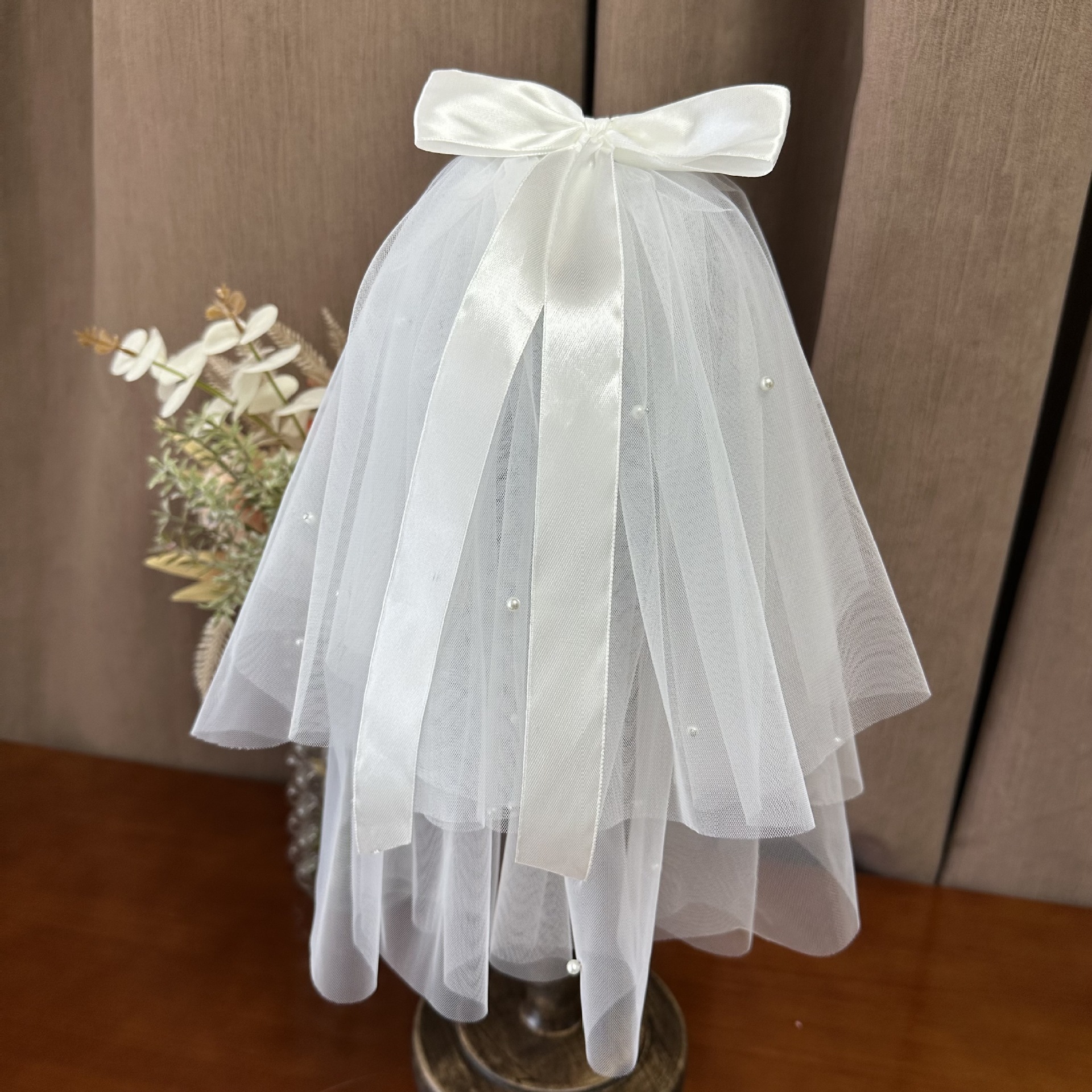 Blanc s0039- environ 35cm