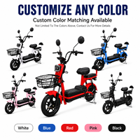 Vélo électrique de ville à bas prix 500W 14 pouces 48V 12Ah, cyclomoteur électrique, vélo électrique pour adultes