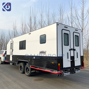 Remolque de viaje para campista al aire libre de alta calidad, caravana grande familiar, remolque todoterreno para acampar, remolque Rvs a la venta - Product Image 1