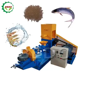 Extrusora de alimentos de camarón de alta calidad, máquina de producción de Pellet de alimentación de pescado flotante/hundido