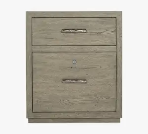 Modern Farmhouse Style Hanging File Folders Louville 2-Drawer File Cabinet For Home Office