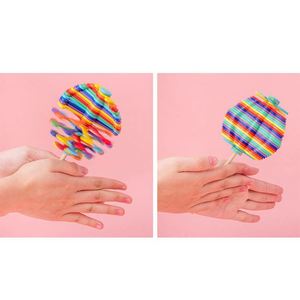 Juguete Educativo Montessori de Madera Real Giratorio con Diseño de Piruletas, Serie de Números de Fei, para Desestresar, para Niños de 6+ Años - Product Image 6