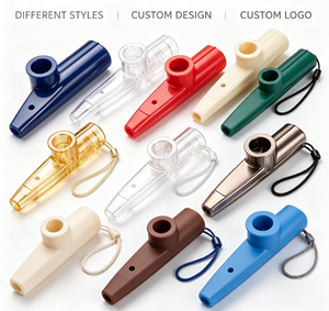 Kazoo en plastique personnalisé sérigraphié, instrument de musique portable pour fêtes, événements, activités pour enfants, souvenirs en gros - Product Image 4
